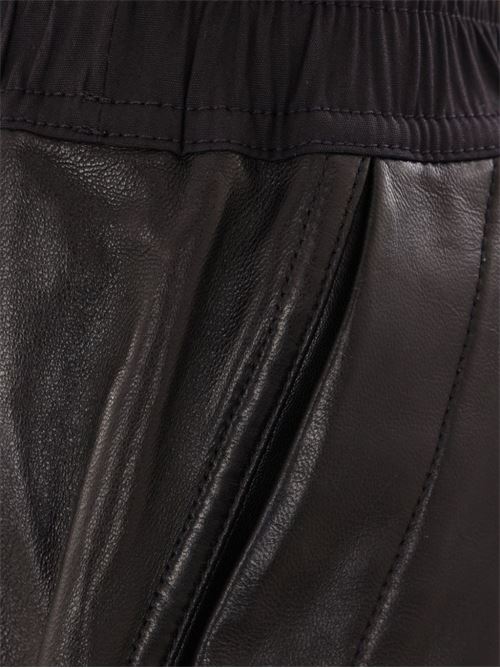 Leather shorts RICK OWENS | RP01E7316LBY09